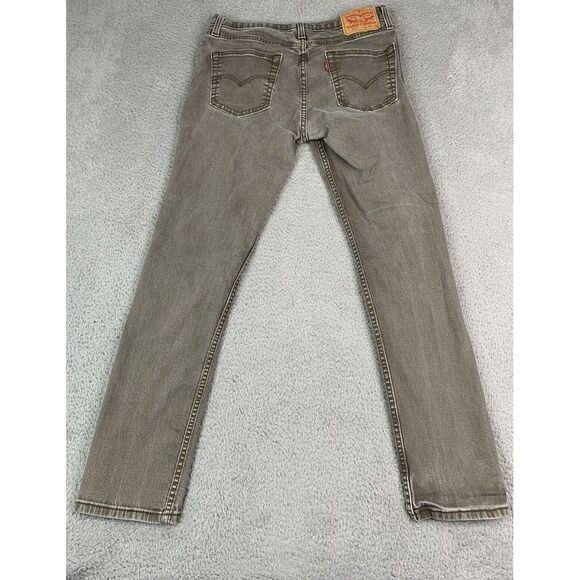 Levis 511 Jeans Mens Size 33x32 Waist Measures 30 Medium Wash Zip Button Pockets - Picture 6 of 10